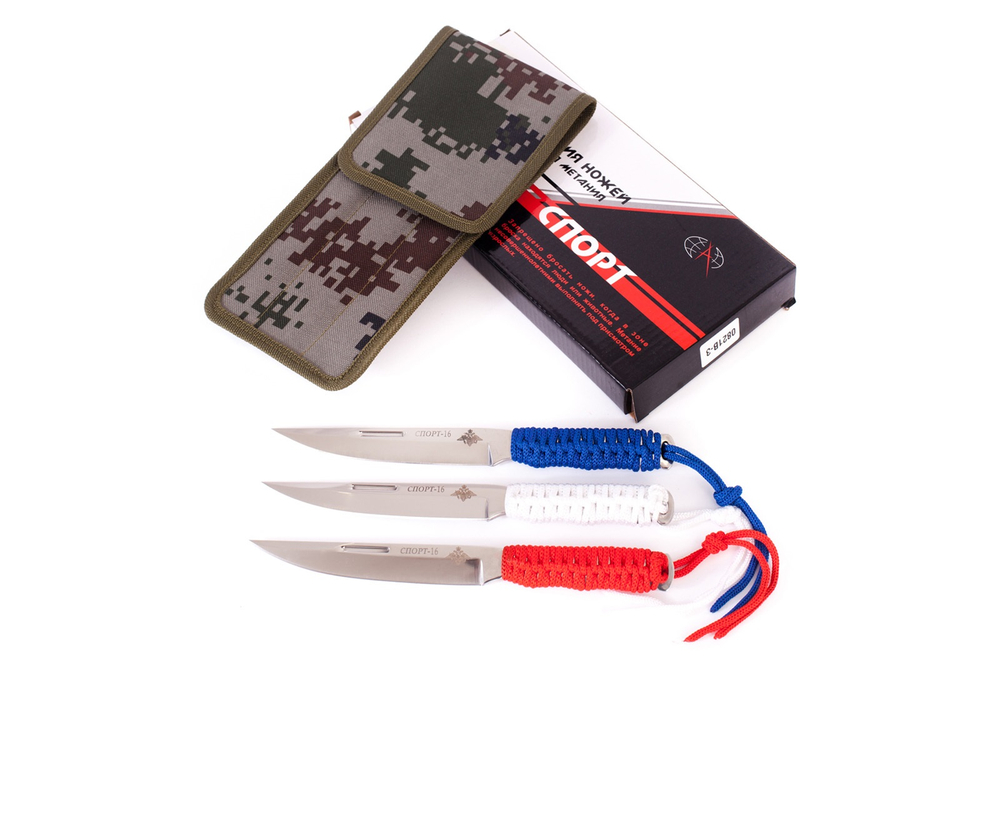 Набор спортивных ножей Pirat 0821В-3 Спорт-16