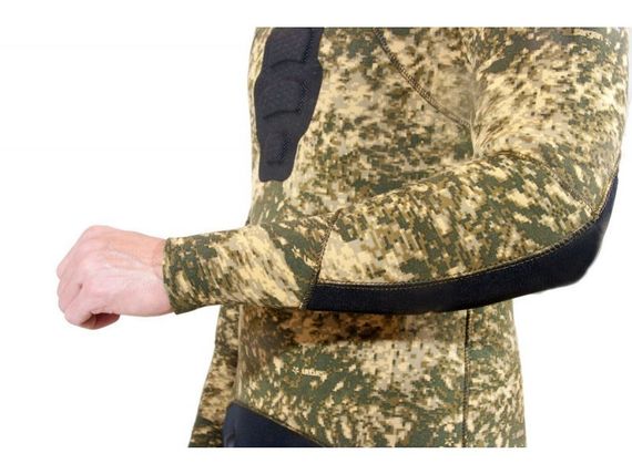 Гидрокостюм Sargan Урал камуфляж "Стрелолист" песчаный 5мм