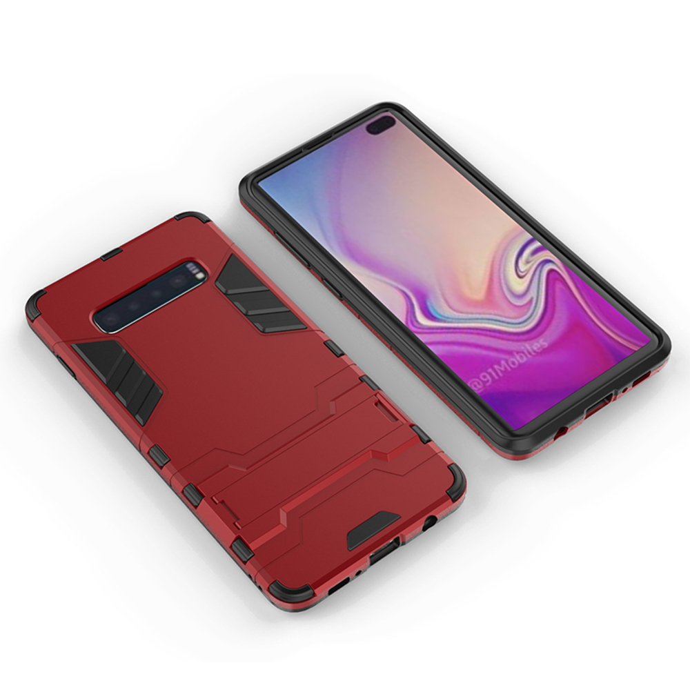 Противоударный чехол Transformer-2 с функцией подставки для Samsung Galaxy S10 Plus