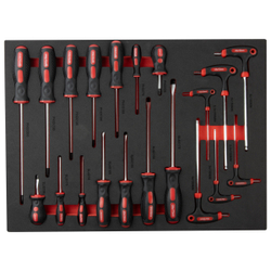 OPTIMUS TS-07 Тележка инструментальная, 7 ящиков с набором инструментов