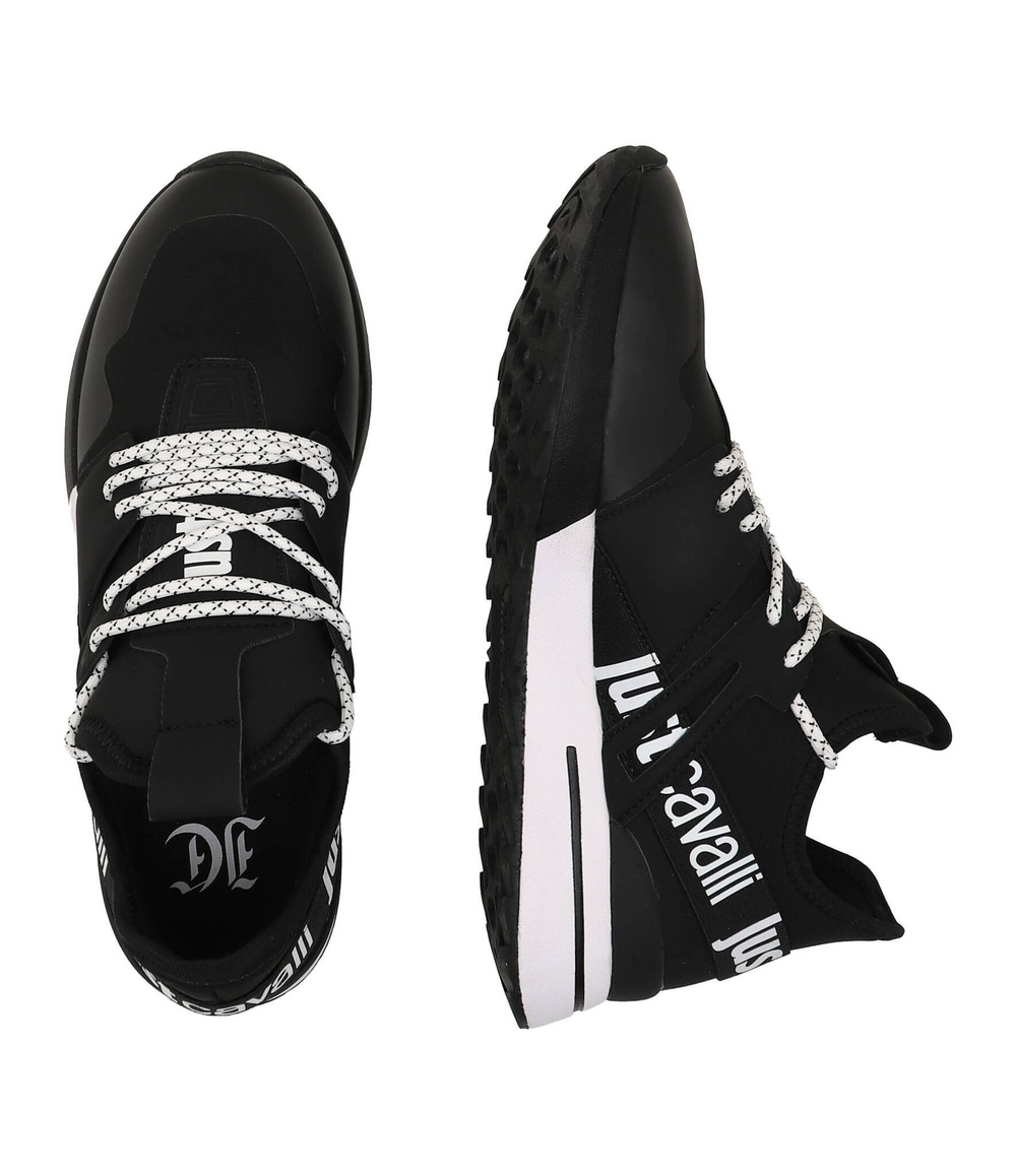 Кроссовки Just Cavalli - черный(76QA3SD3ZSA53)