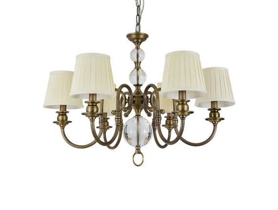 Люстра NEWPORT 3106/C black brass без абажуров