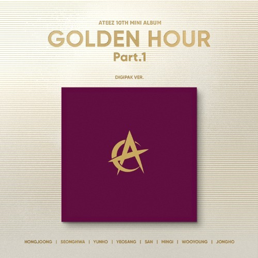 Альбом ATEEZ - GOLDEN HOUR : Part.1 [Digipak Ver.]
