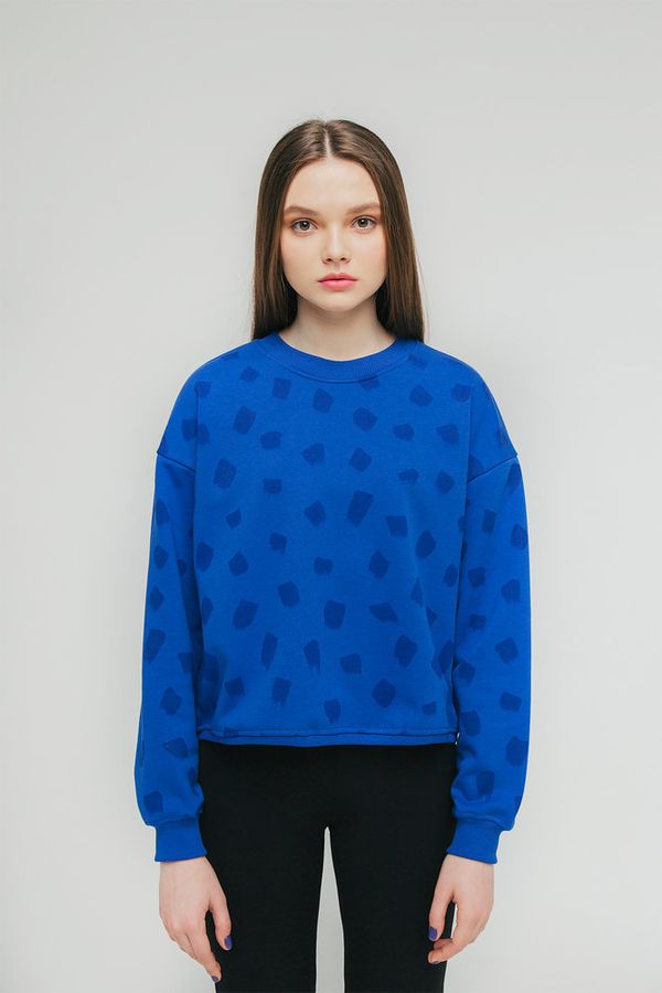 Толстовка Берёзка Синяя - фото 1