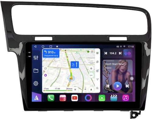 Магнитола для Volkswagen Golf 7 2012-2020 - FarCar S400-TS18 монитор 10.36" QLED на Android 14, CarPlay, 4G SIM-слот