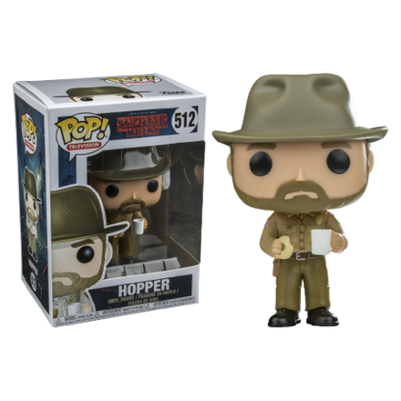 Фигурка Funko POP! TV Stranger Things Hopper w/ Donut