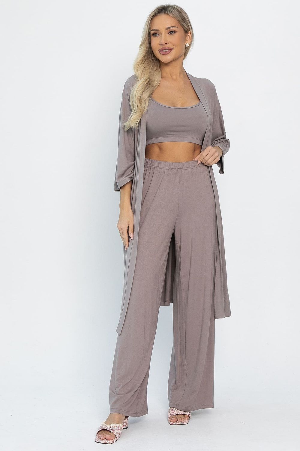 Кроп-топ Шелк вискозы (латте) Б14506-52М LT Collection