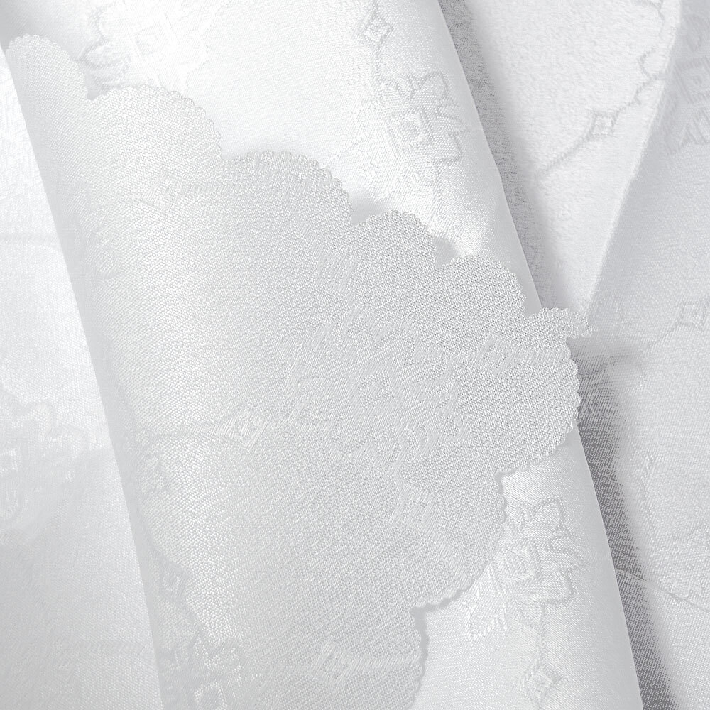 Скатерть 140*180см белая, полиэстер, NNOA31