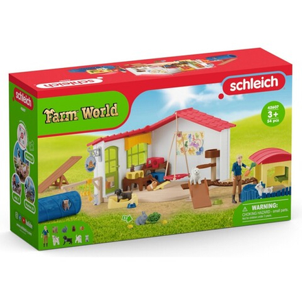Schleich Farm World - Отель для животных с аксессуарами 42607 / артикул 42607 / GTIN 4059433652313