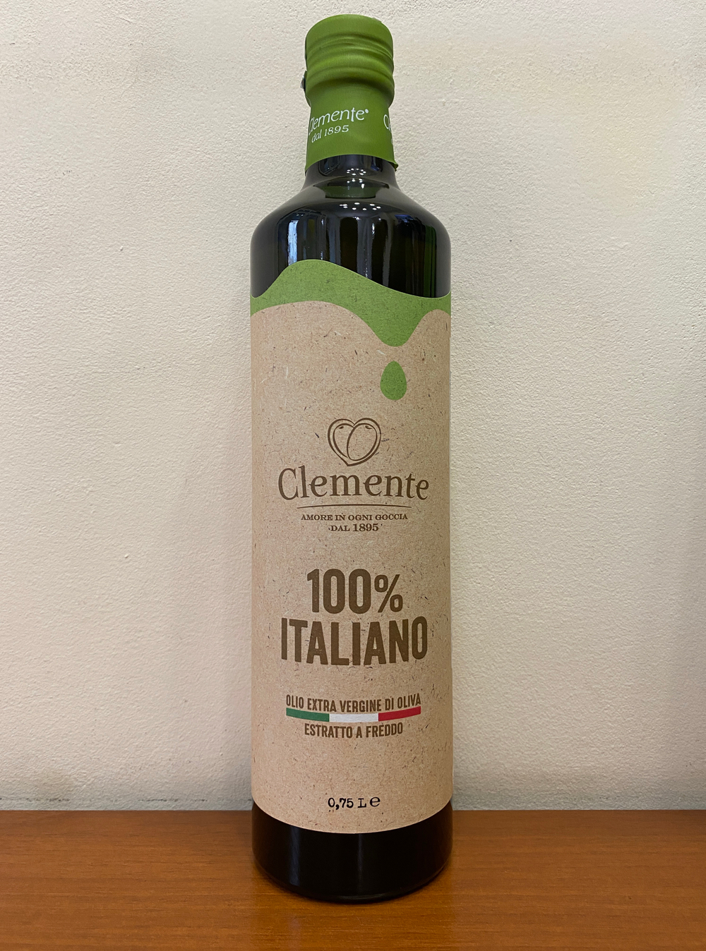 Оливковое масло Clemente 100% ITALIANO Extra Virgin 0,75 л, Италия