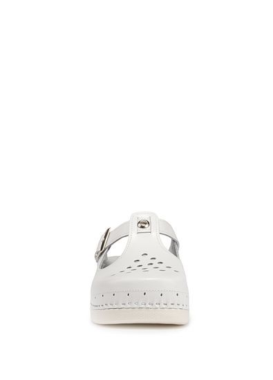 Сабо PU190 жен. (белый)