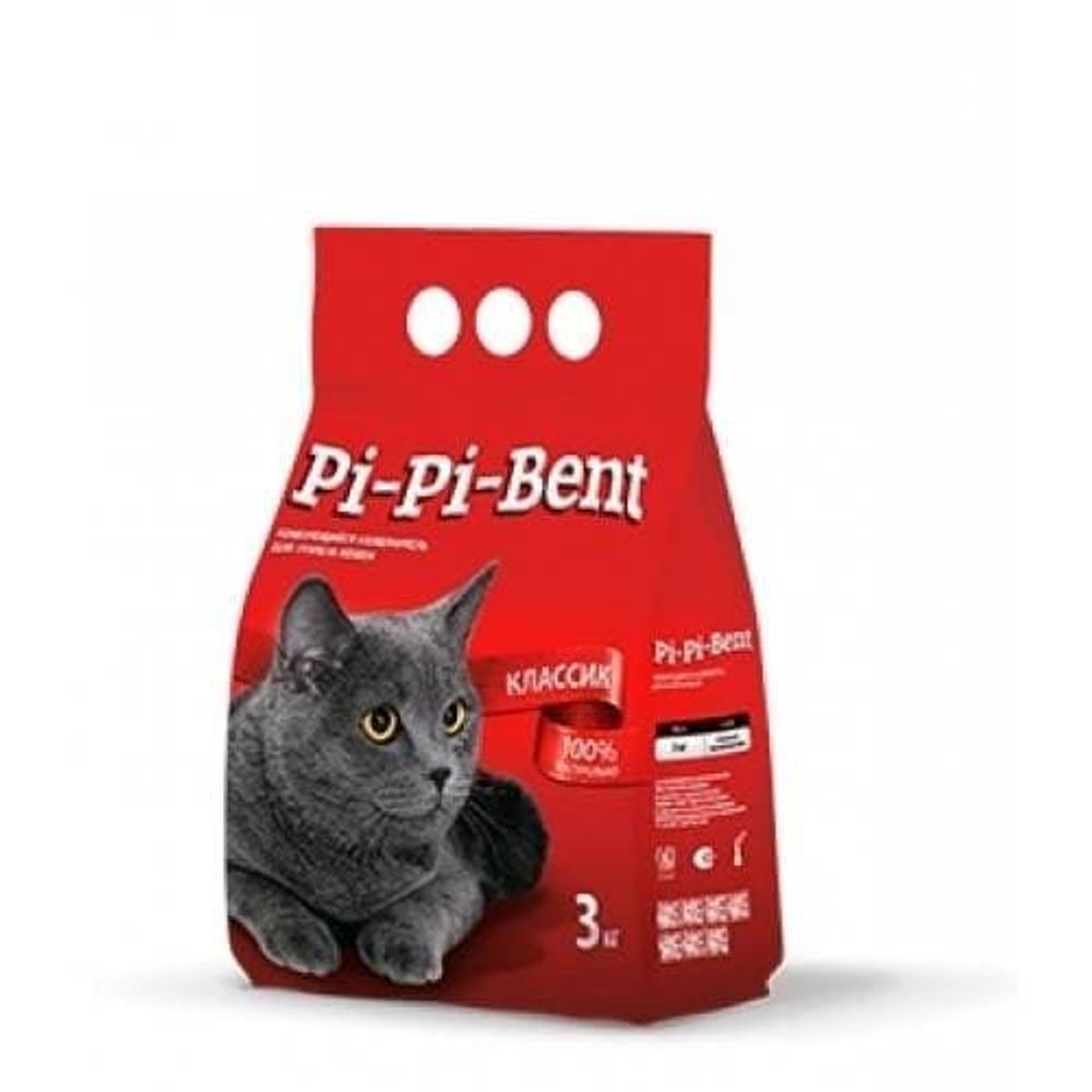 Наполнитель&quot;Pi-Pi-Bent&quot;комкующийся &quot;Классик&quot; 3кг