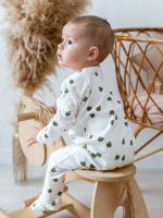 Комбинезон Mjölk Яблочки, с рукавом реглан