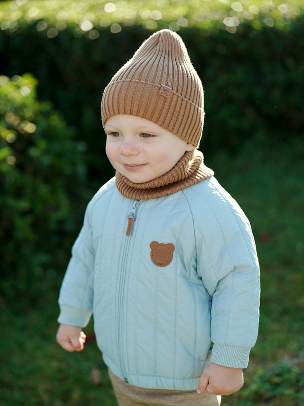 Шапка и снуд хлопковые однослойные 