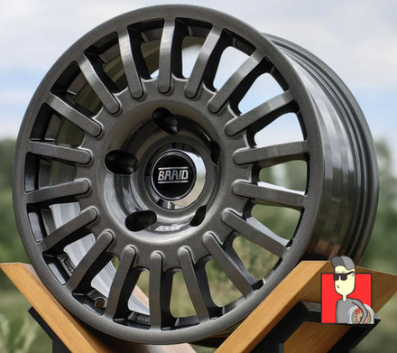 Комплект дисков Braid Winrace 177157 17x8 et0 5x150