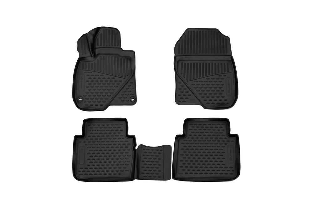 Коврики 3D в салон HONDA CR-V, 08/2017-, кроссовер, 4 шт. (полиуретан) Element.ELEMENT3D1840210K