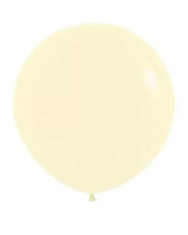 Большой светло-желтый шар макарунс