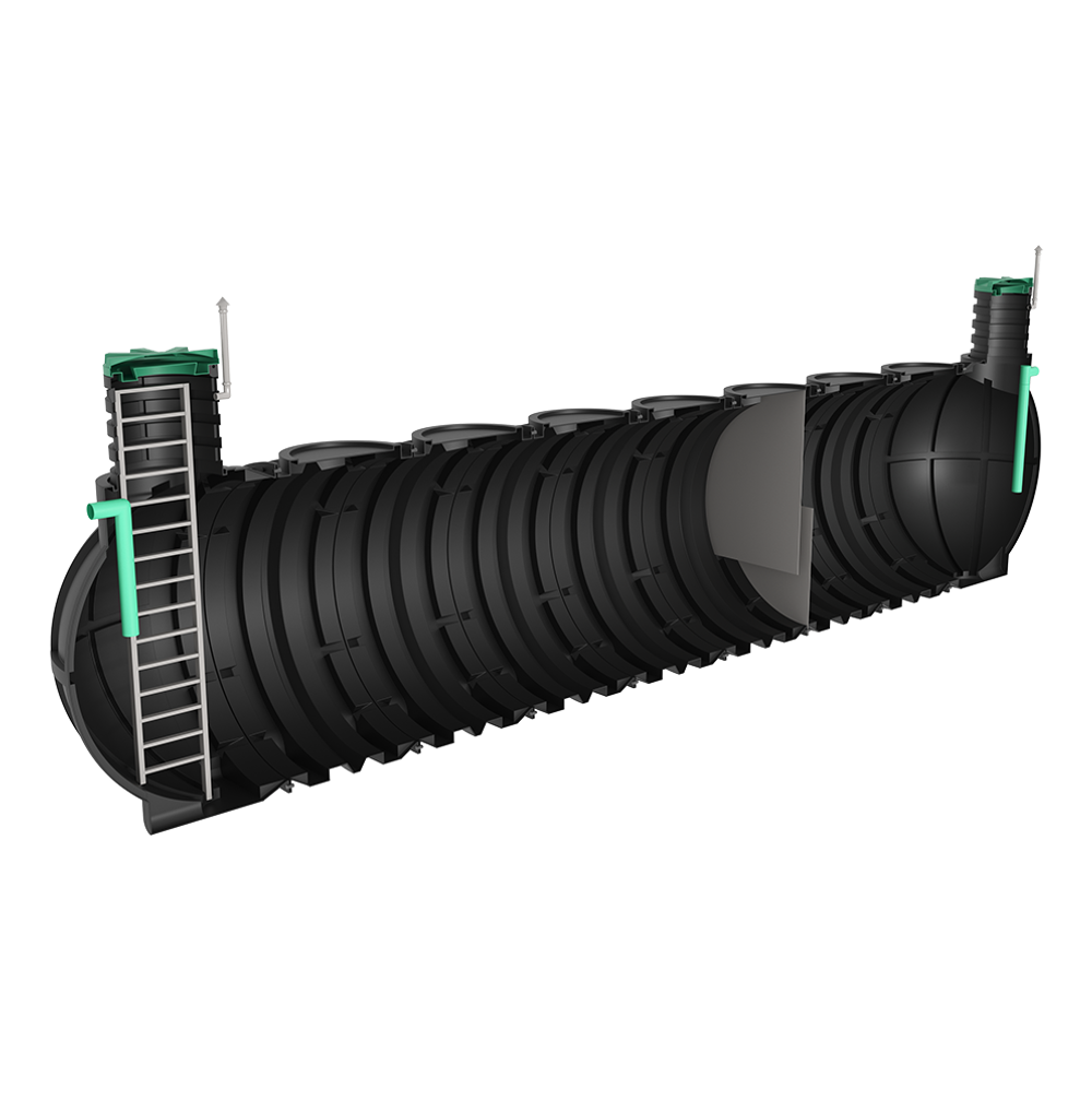 Подземный жироуловитель  Мультпласт 45000 л.(11530x2400x2400см;1665кг;) - арт.561628