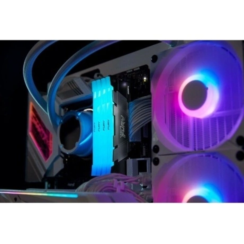 Оперативная память Kingston FURY Beast Renegade RGB DDR4 DIMM 32Gb 3200MHz (KF432C16RB2A/32)