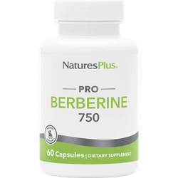 Natures Plus pro Berberine 750 mg 60 caps , Берберин