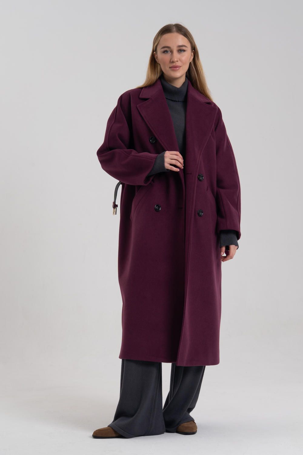 Пальто Imperial с поясом