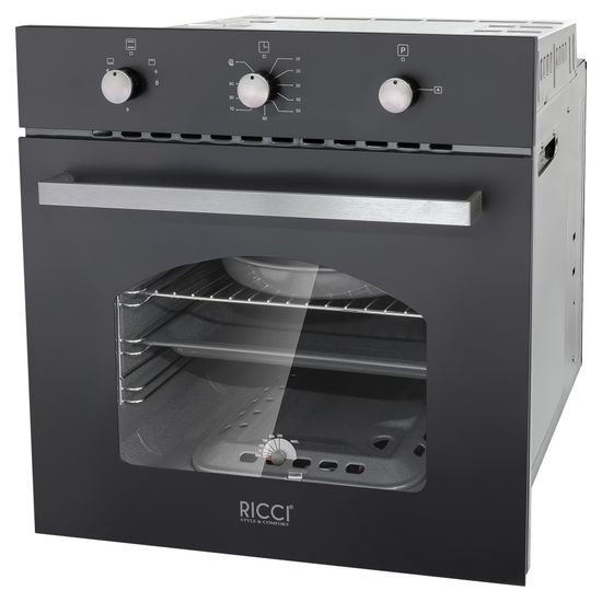 Газовый духовой шкаф RICCI RGO-611BL
