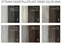 Краситель-камуфляж для мужчин без аммиака - Bouticle Atelier TREND COLOR MAN, 100 мл