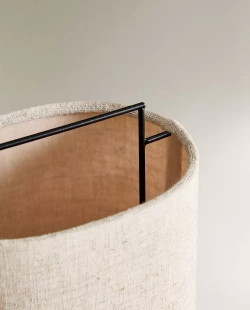 ZARA HOME НАСТОЛЬНАЯ ЛАМПА, СВЕТЛО-БЕЖЕВЫЙ