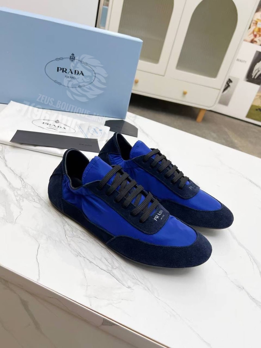 Кроссовки Prada