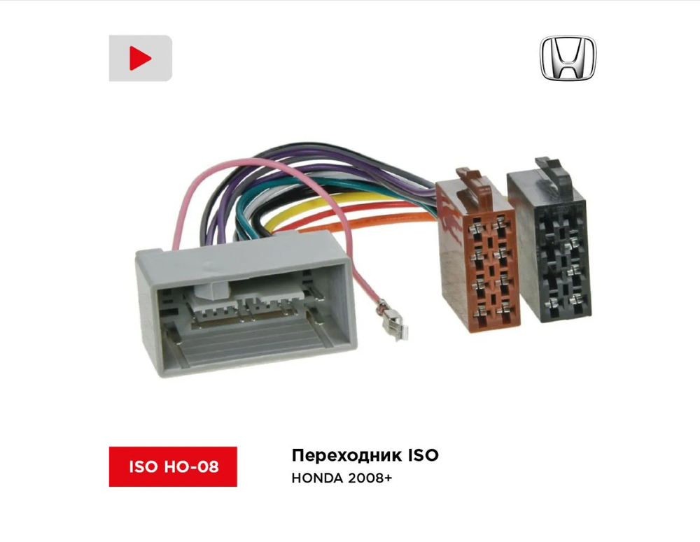 Авто Фишка Incar ISO HO-08 (HONDA 2008+)