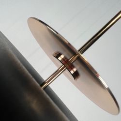 Подвесной Светильник Bertil Brass Трехцветный Свет By Imperiumloft