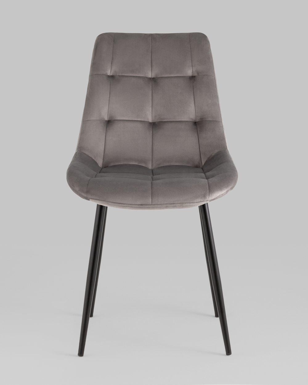 Стул Флекс New велюр светло-серый 4шт.