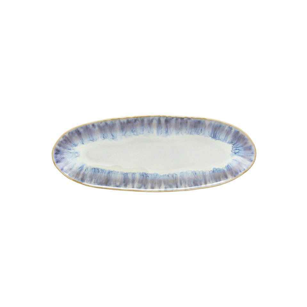 Тарелка овальная Brisa, 24 см, цвет лазурный, керамика Costa Nova GOA241-00918V