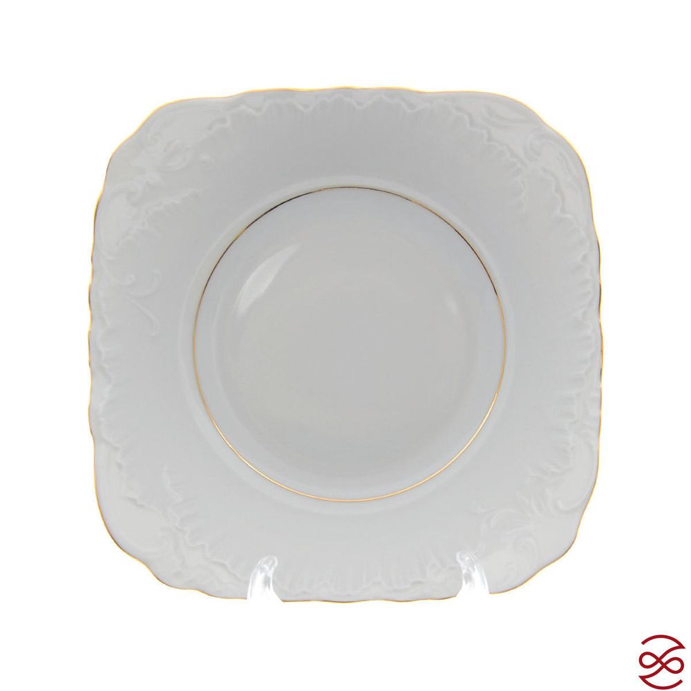 Столовый набор Repas Rococo с золот.полос.(25 предметов на 6 персон)
