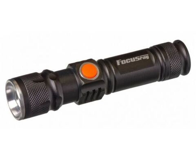 Фонарь FOCUSray 955, 1x18650 по 1200mAh, ZOOM 10W XML-T6, алюминий