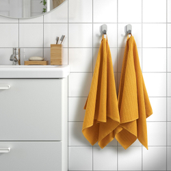 IKEA VÅGSJÖN  (ИКЕА ВÅГСЙÖН)  -  Полотенце для рук, золотисто-желтое, 50x100 см