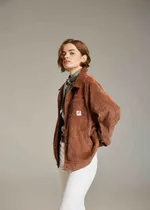 Куртка Called a Garment Corduroy work Карамельная