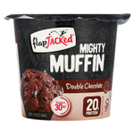 FlapJacked, Mighty Muffin с пробиотиками, двойная порция шоколада, 1,94 унции (55 г)