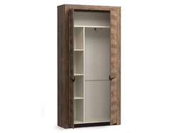 33.18 Лючия шкаф для одежды кейптаун/венге