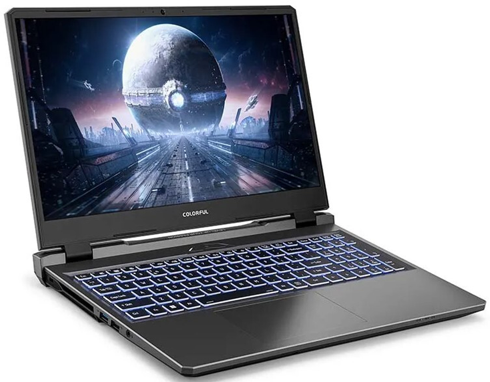 Ноутбук  Colorful EVOL P15 24-HH56B16512A-G-RU-KA 15.6 ", Core i5, 16 Гб RAM, 512 Гб SSD, GeForce RTX 4060, Серый