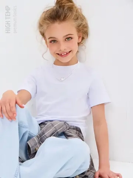 Футболка школьная базовая