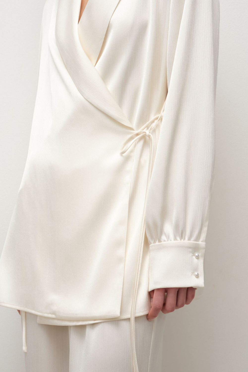 Блуза пижамная с подплечниками