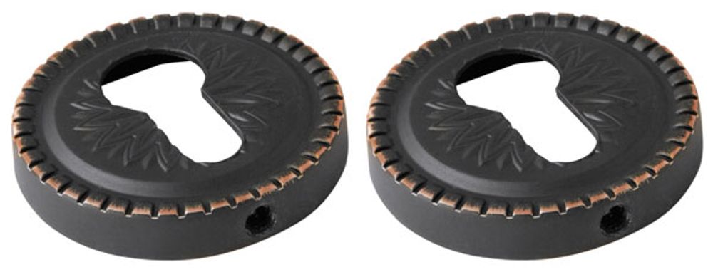 Накладка Armadillo (Армадилло) под цилиндр ET.R.CL55 (ET/CL) ABL-18 темная медь