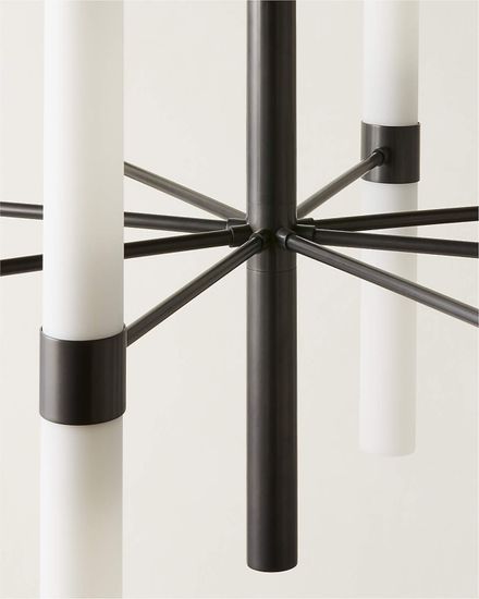 Чёрная люстра “Амье”