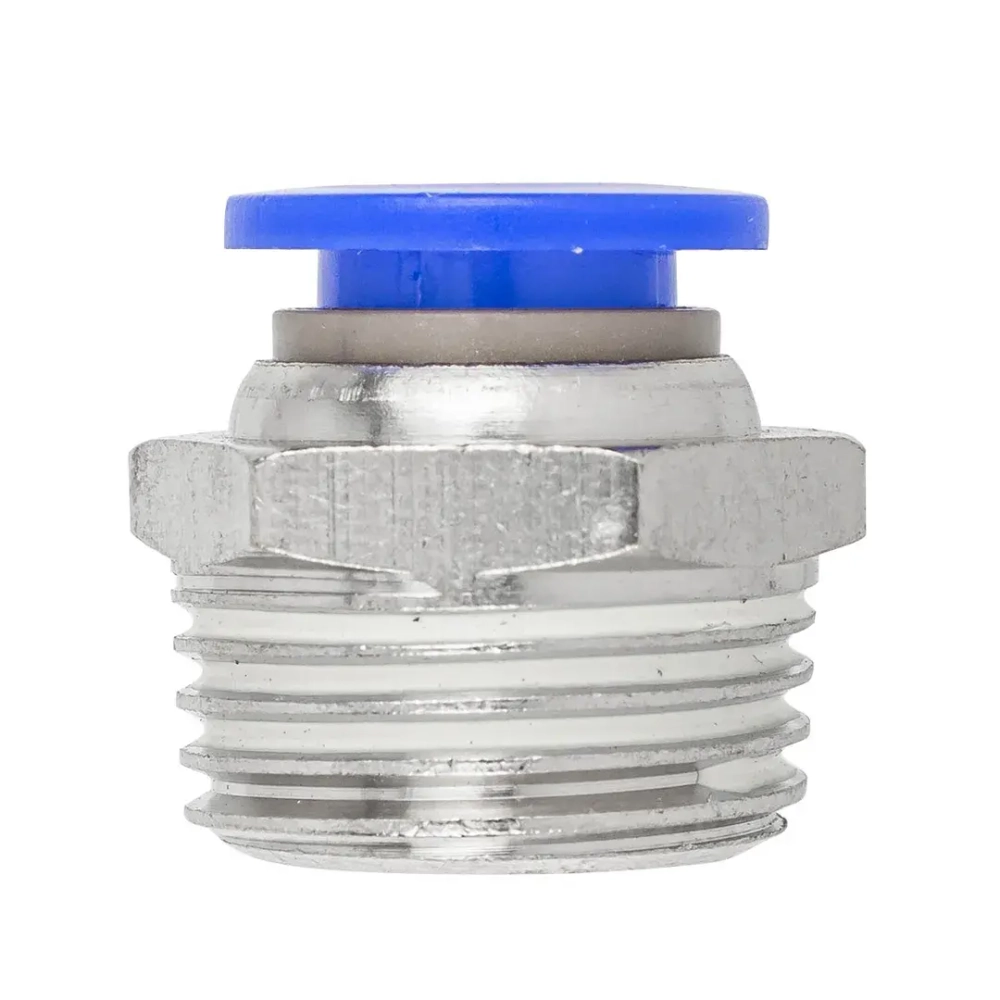 Фитинг для пластиковых трубок 10мм с наружной резьбой 1/2'' RockForce##Rock FORCE RF-SPC10-04