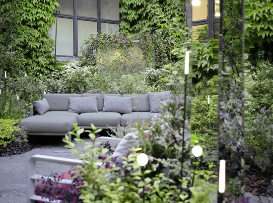 Модуль центральный пластиковый с подушками Maximo Elemento Centrale