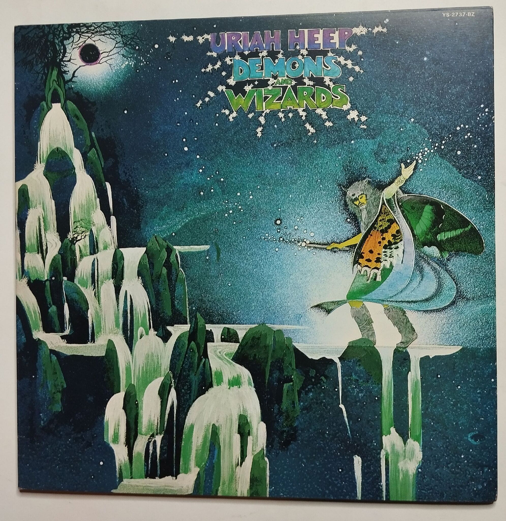 Винтажная виниловая пластинка LP Uriah Heep Demons And Wizards (Japan 1972) (No Obi)