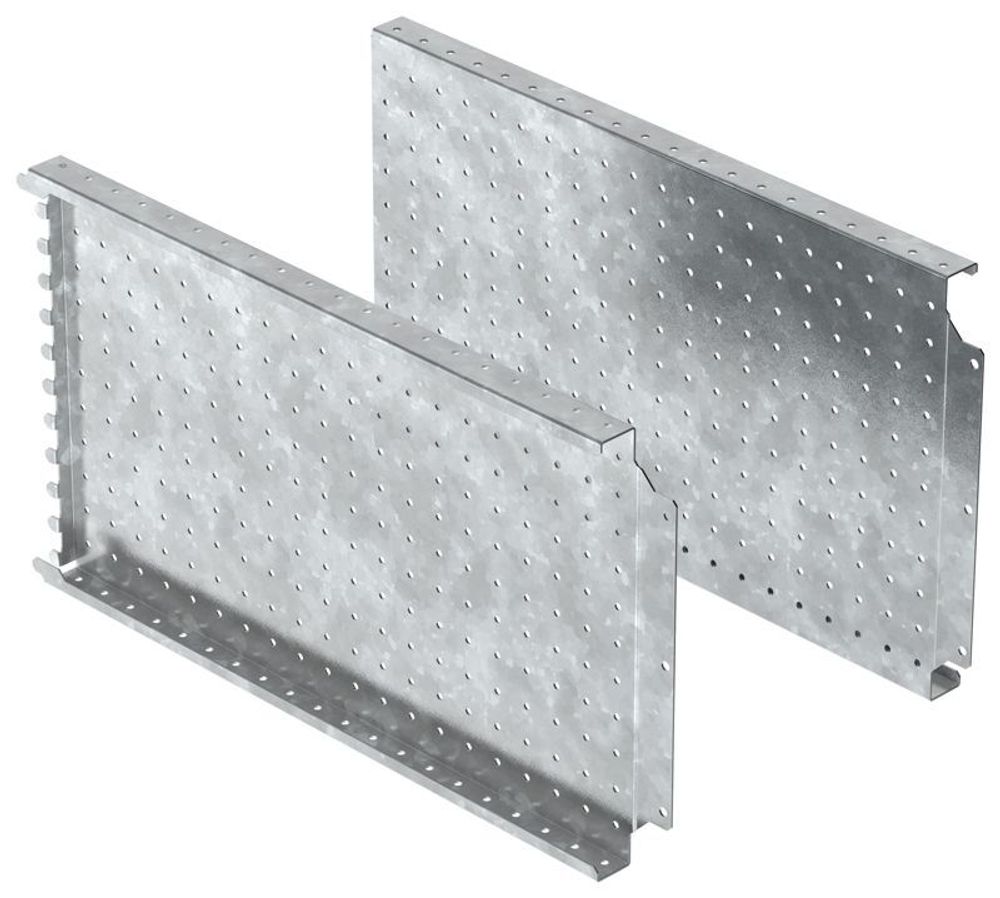 Панель монтажная бок. перфорированная 300х600 (уп.2шт) FORMAT IEK FO-00-MPSP-030-060