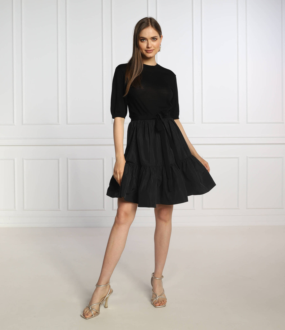 хлопковое платье Emporio Armani - черный(6L2AYC 2MB4Z)