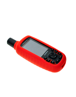 Чехол силиконовый для Garmin GPSMAP 62 / 64 / 65 (красный)